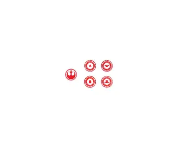 SWL Tokens - Supports - Red (4)