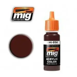 Farba akrylowa Ammo Mig - Rotbraun RAL 8012