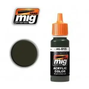 Farba akrylowa Ammo Mig - Schokobraun RAL 8017