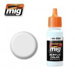 Farba akrylowa Ammo Mig - Washabel White Camo
