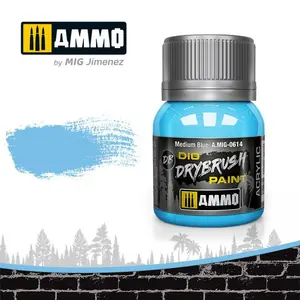 Farba akrylowa - DRYBRUSH - Medium Blue