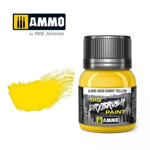 AMIG0639 FARBA: DRYBRUSH Sunny Yellow