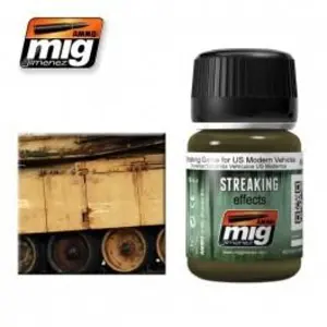 Farba olejna Ammo Mig - Streaking Grime for US Modern Vehicles