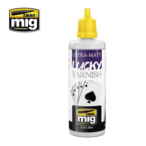 Farba akrylowa Ammo Mig - Ultra-Matt Lucky Varnish