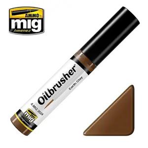 Farba olejna Oilbrusher Ammo Mig - Earth Clay