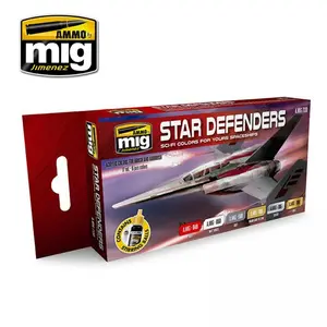 AMIG7130 ZESTAW: STAR DEFENDERS SCI-FI COLORS