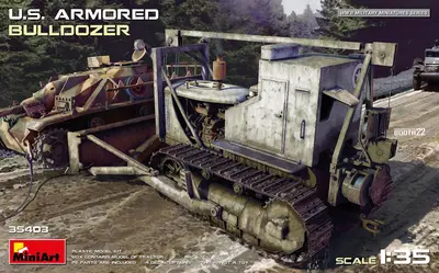 Mini Art 35403 U.S. Armored Bulldozer