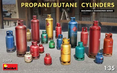 Butle z gazem (propan/butan)