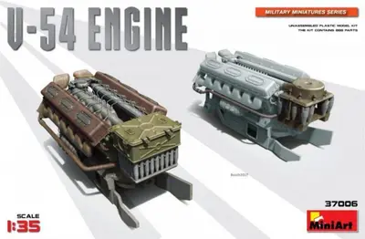 Silnik V-54 do czołgów T-54