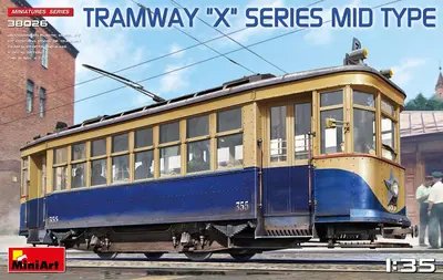 Mini Art 38026 Tramway "X" Series Mid Type