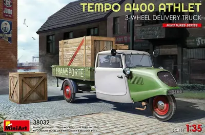 Mini Art 38032 Tempo A400 Athlet 3-Wheel Delivery Truck