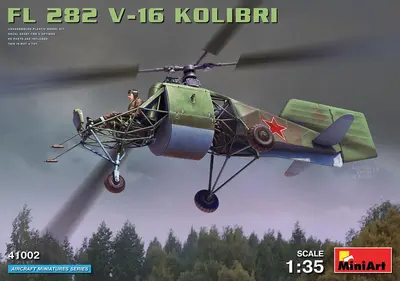 Sowiecki śmigłowiec Flettner Fi 282 V-16 Kolibri