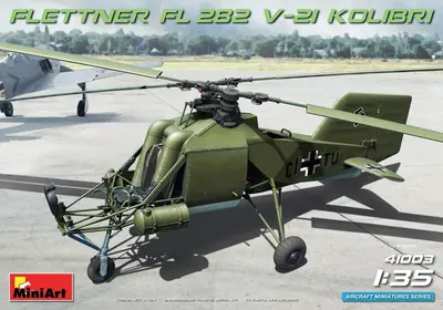 Niemiecki śmigłowiec Flettner FI 282 Kolibri