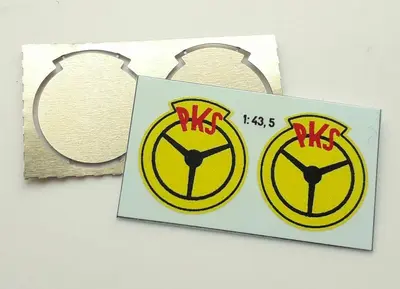 Tablice przystanku PKS 0 (blaszka + kalkomania)