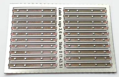 Łubek do szyn 3,6 mm