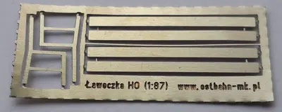 Fototrawione ławeczka typ 1