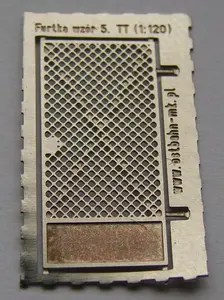 Fototrawiona furtka wzór 5 (8x16,5mm)