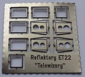 Fototrawione ramki ET22 „telewizory”