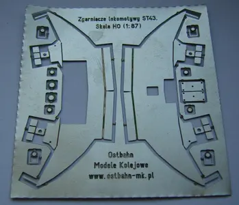 Fototrawione zgarniacze ST43