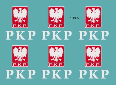 Kalkomania PKP i Orły PKP