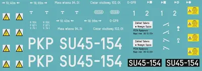 Kalkomania SU45-154