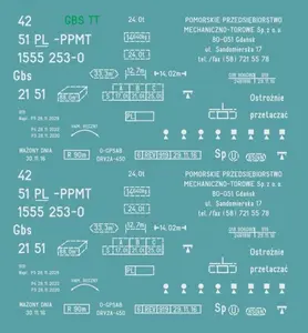 Kalkomania Gbs PPMT TT