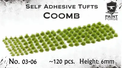 Kępy traw - coomb 6mm / 120szt.