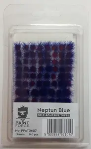 Kępy traw - Neptun Blue 6mm / 140szt.