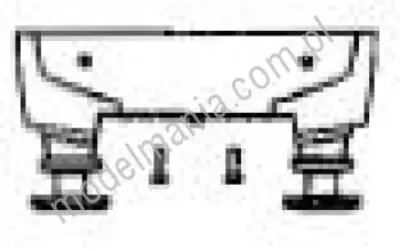 Pufferbohle mit 2 Puffern