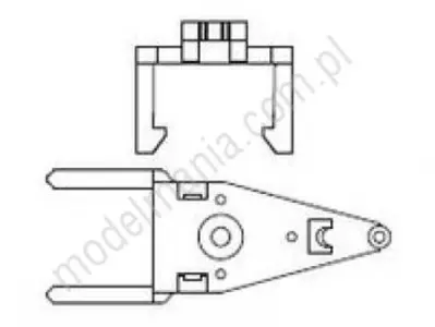 Kinematik m. Halter PCB