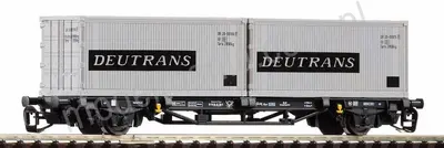 TT Containertragwagen Lgs579 DR IV 2x20' Deutrans Modelleisenbahn kaufen | PIKO Webshop