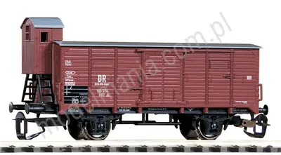 Wagon towarowy kryty typ G02 z budką hamulcową