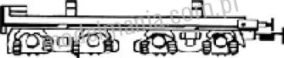 Drehgestellblende, vollständig