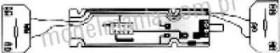 Leiterplatte, vollst. + Brückenstecker