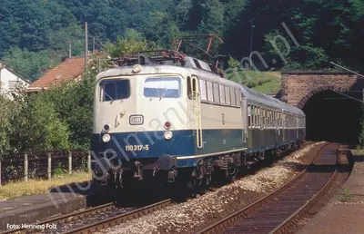 Elektrowóz BR 110 z dźwiękiem