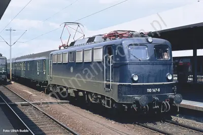 Elektrowóz BR 110 z dźwiękiem
