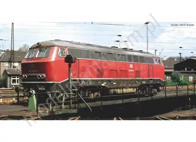 Spalinowóz BR 216, z dźwiękiem