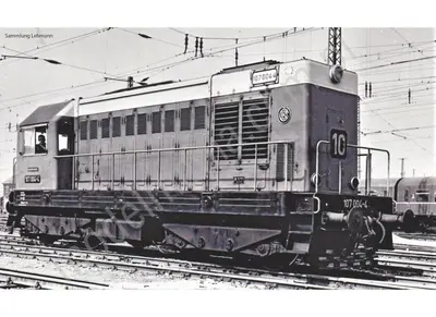 Parowóz BR 107, z dźwiękiem