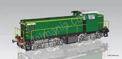 Spalinowóz D.141 1005, z dźwiękiem