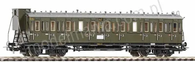 Abteilwagen 3. Klasse C4 mit Bremserhaus DRG II Modelleisenbahn kaufen | PIKO Webshop