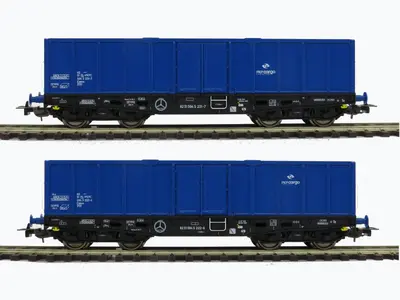 Zestaw 2 wagonów odkrytych typ 401Zk PKP Cargo