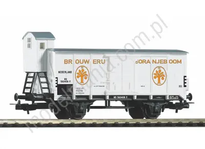 Wagon towarowy kryty z buką hamulcową d'Oranjeboom