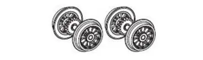 RS m. ZR o. HR (2 Stck.)