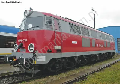 Spalinowóz SU45-070 z dźwiękiem