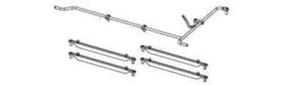 Dachleitung / Träger Pantograph