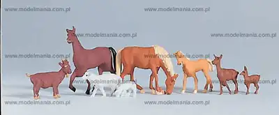 Figurki - zwierzęta / 7 szt.