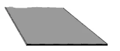 Płyta z ABS szara 175 x 300 x 2,5 mm / 2 szt.