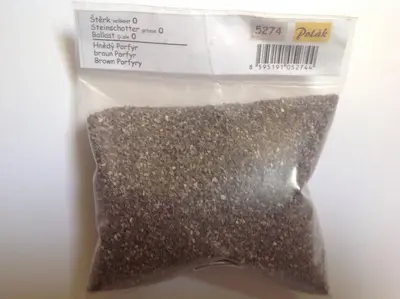 Posypka szuter porfir brązowy 1kg