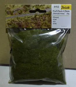 Podsypka statyczna 4,5mm - Oliwka / 25g