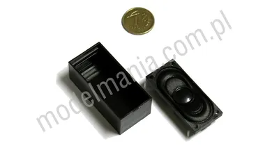 Głośnik z komorą rez. High Quality 17,7x37,45x14,5mm, 8Ω, 1W